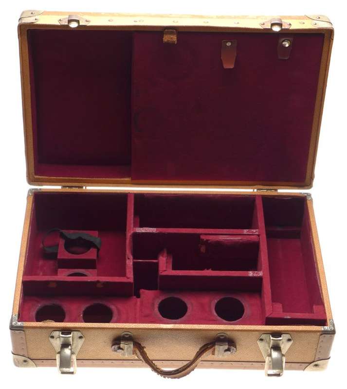KINOPTIK original ex factory vintage camera lens fitted leather flight case used