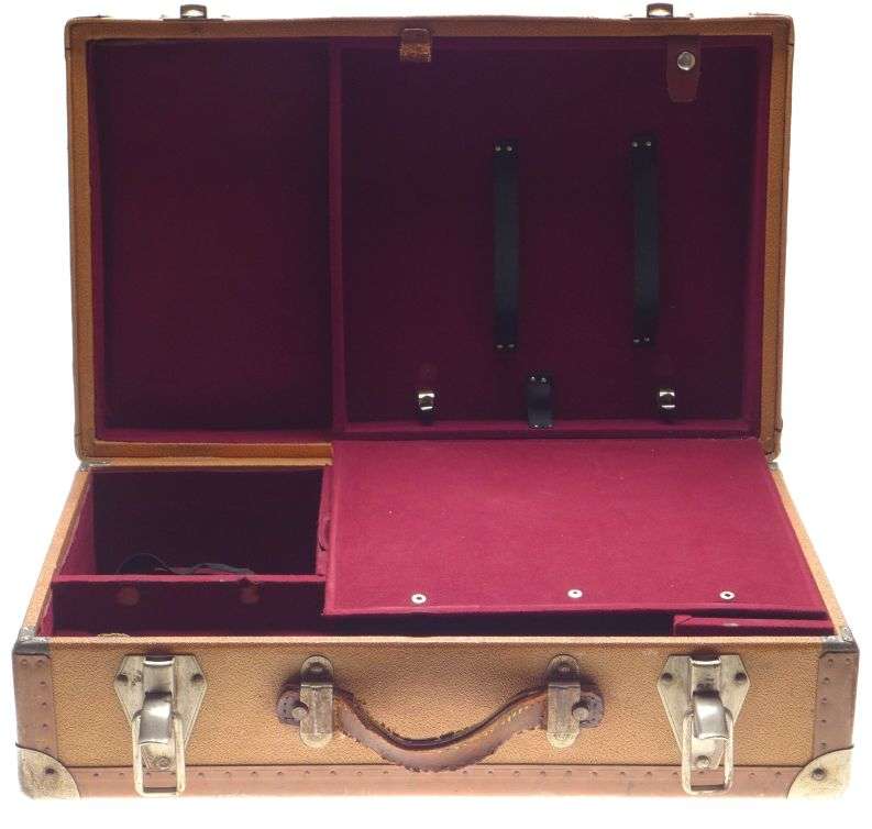 KINOPTIK original ex factory vintage camera lens fitted leather flight case used