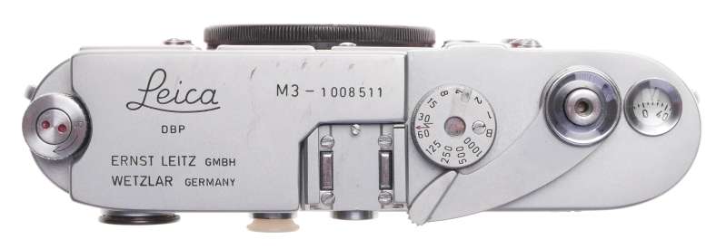 Leica M3 Just Serviced Rangefinder 35mm film camera body re skinned Red #1008511