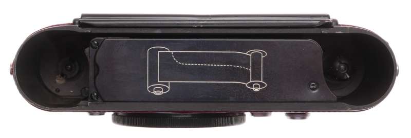 Leica M3 Just Serviced Rangefinder 35mm film camera body re skinned Red #1008511