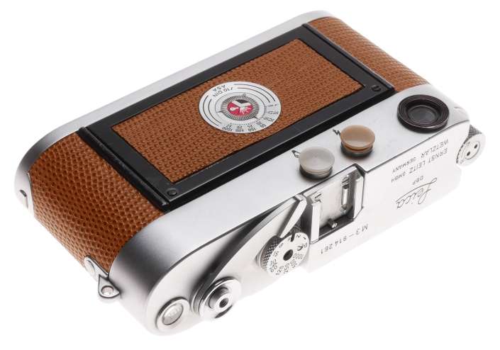 Leica M3 Just Serviced Rangefinder film camera body re skinned Lizzard #914261