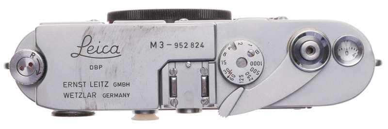 Leica M3 Just Serviced Rangefinder 35mm film camera body re skinned Red #952824