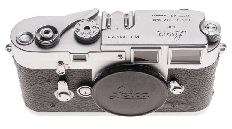 Leica M3 Just Serviced Rangefinder 35 film camera body re skinned Black #894953