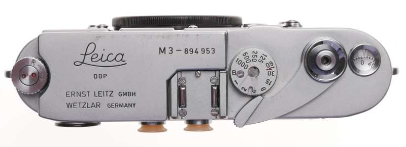 Leica M3 Just Serviced Rangefinder 35 film camera body re skinned Black #894953