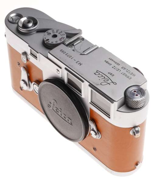Leica M3 Just Serviced Rangefinder 35mm film camera body re skinned Tan #1073095