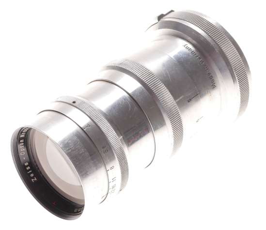 Zeiss Opton Red T Sonnar 1:4 f=13.5cm Chrome Mint- RF camera prime lens 4/135mm