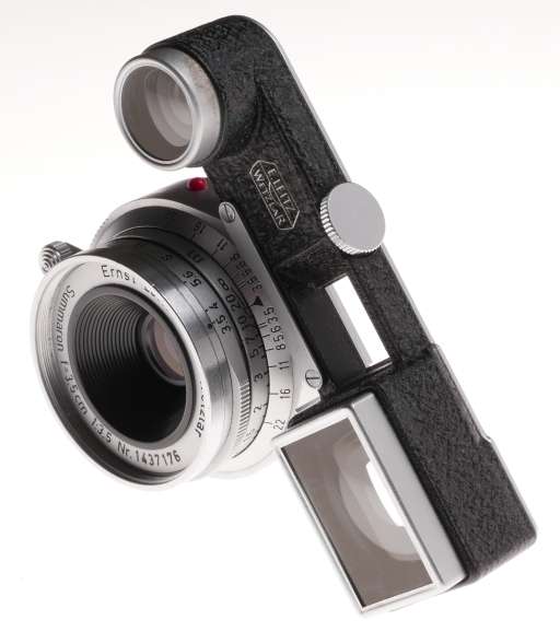 Mint Summaron f=3.5 1:3.5 wide angle 3.5/35mm Leica RF lens with Goggles Leitz