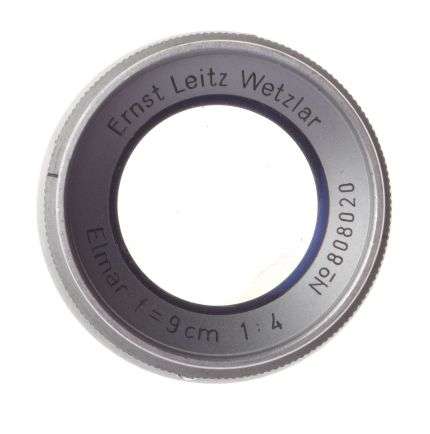 Elmar f=9cm 1:4 Chrome compact 1:4/90mm M39 screw mount Leitz lens rangefinder