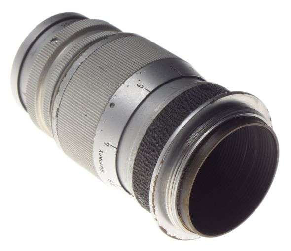 Screw-Mount 4/90 Leica M39 Elmar Chrome 1:4 f=9cm rangefinder camera lens f=90mm