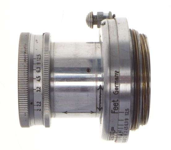 SUMMAR F=5cm 1:2 Leitz #409992 Colapsible M39 Leica LTM Prime camera lens keeper