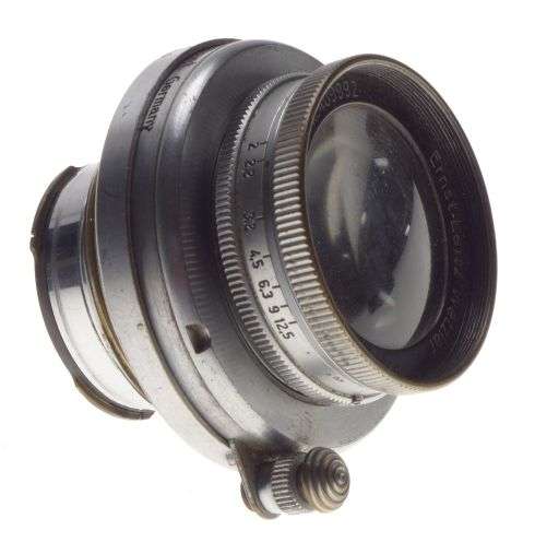 SUMMAR F=5cm 1:2 Leitz #409992 Colapsible M39 Leica LTM Prime camera lens keeper