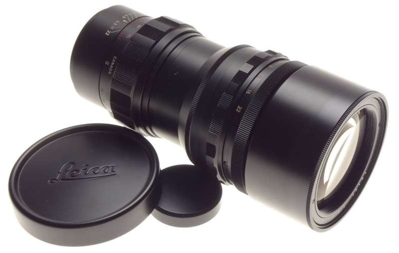 M39 Leitz screw mount black Leica Telyt 1:4.8/280mm Tele Camera Lens F=280mm cap