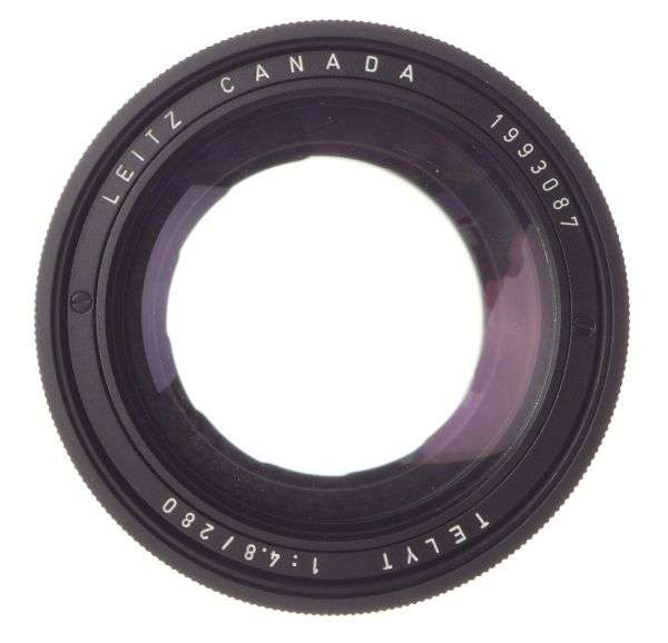 M39 Leitz screw mount black Leica Telyt 1:4.8/280mm Tele Camera Lens F=280mm cap