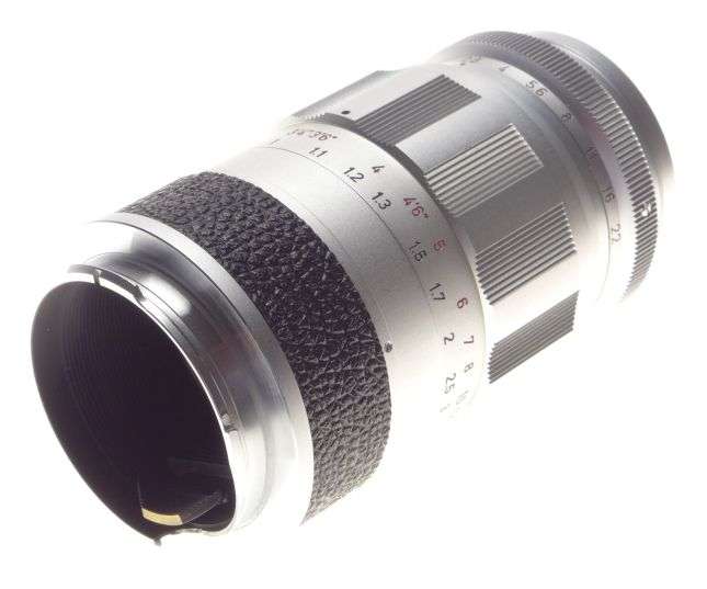 ELMARIT 2.8/90 Leitz Leica M camera lens RF Mint leather case Museum condition