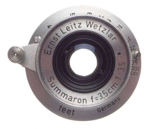 Summaron 3.5 f=3.5cm Leica lens 1:3.5/35mm compact wide angle coated f=35mm kit
