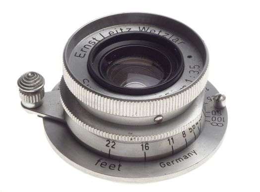 Summaron 3.5 f=3.5cm Leica lens 1:3.5/35mm compact wide angle coated f=35mm kit