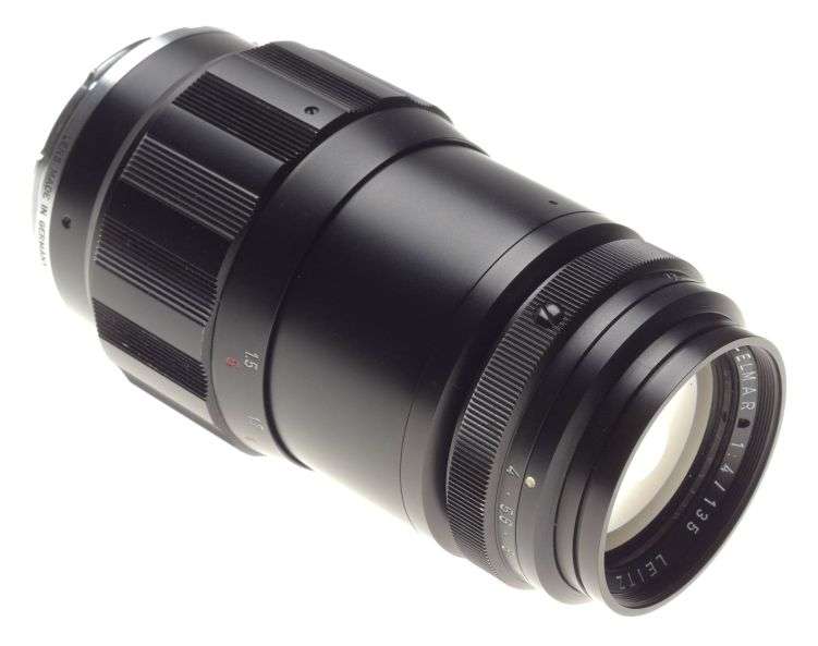Leica Tele-Elmar 1:4/135 M Mount F=135mm Camera Lens Fits M240 M9 M3 11851 J cap