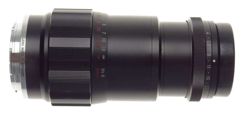 Leica Tele-Elmar 1:4/135 M Mount F=135mm Camera Lens Fits M240 M9 M3 11851 J cap