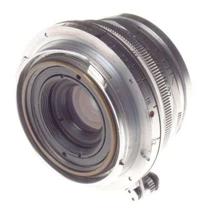 Mint- f3.5 Summaron coated lens f=3.5cm with hood and Leica caps 3.5/35mm wide
