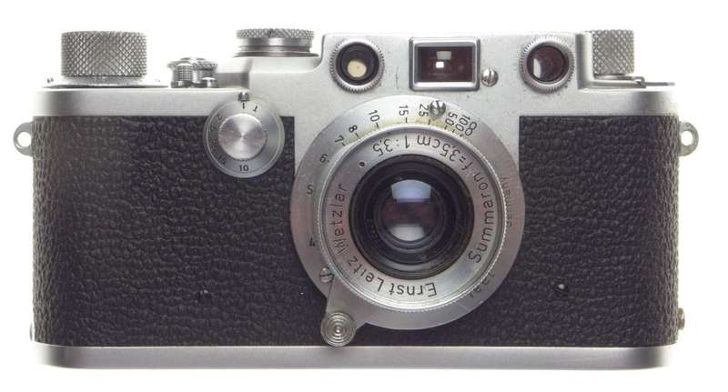 IIIf Leica 3F Chrome 35mm M39 Screw mount rangefinder f=3.5cm Summaron 3.5/35mm
