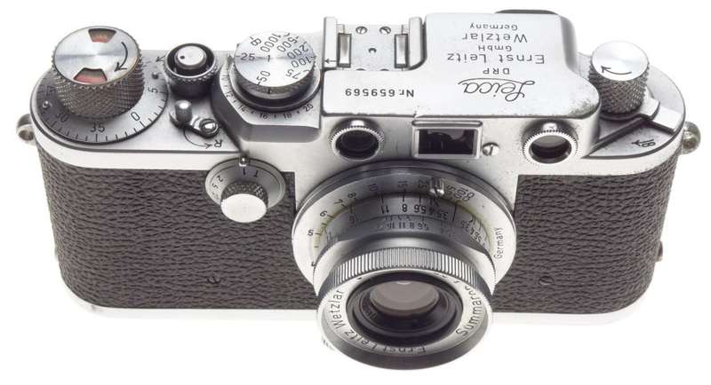 IIIf Leica 3F Chrome 35mm M39 Screw mount rangefinder f=3.5cm Summaron 3.5/35mm