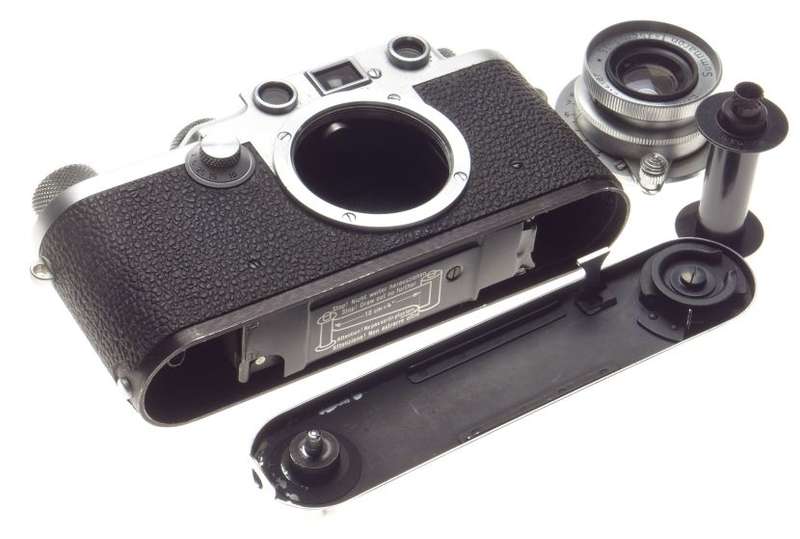 IIIf Leica 3F Chrome 35mm M39 Screw mount rangefinder f=3.5cm Summaron 3.5/35mm