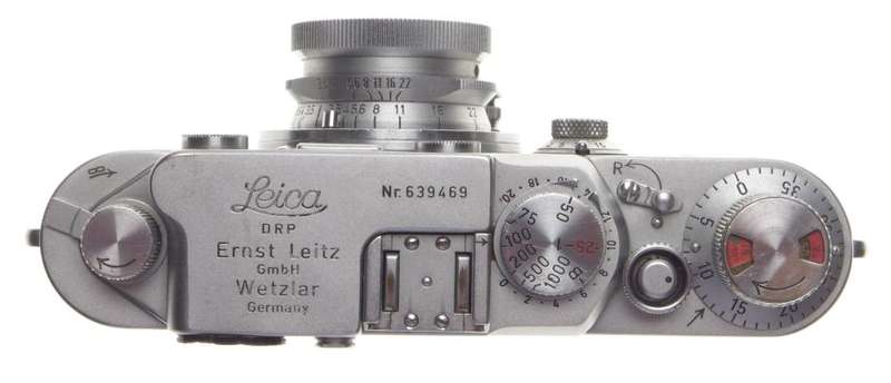 3f Leica IIIF Chrome 35mm Screw mount rangefinder camera f=35mm Summaron 13.5/35