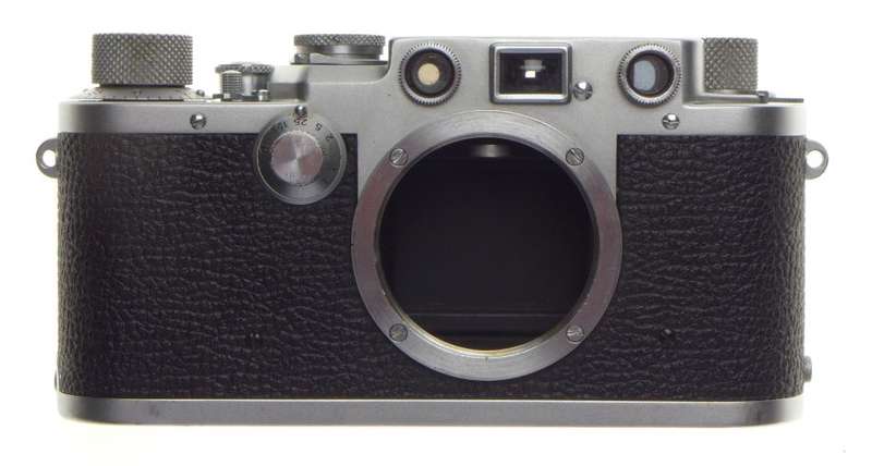3f Leica IIIF Chrome 35mm Screw mount rangefinder camera f=35mm Summaron 13.5/35