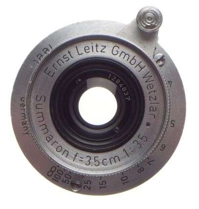 3f Leica IIIF Chrome 35mm Screw mount rangefinder camera f=35mm Summaron 13.5/35