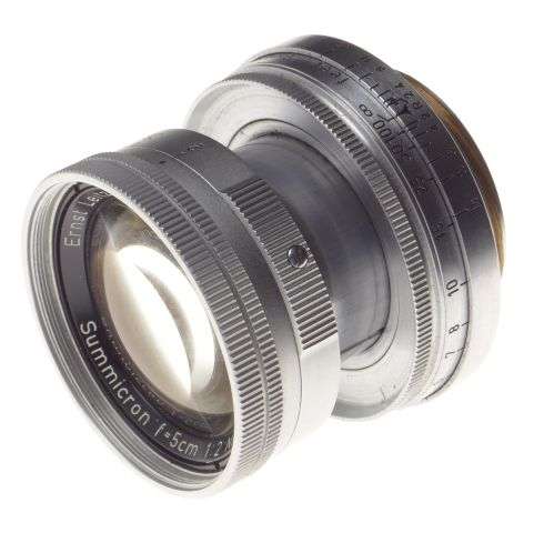 Just Serviced LEICA IIIf Leitz 3f Rangefinder camera Summicron f=5cm 1:2 CLA'd