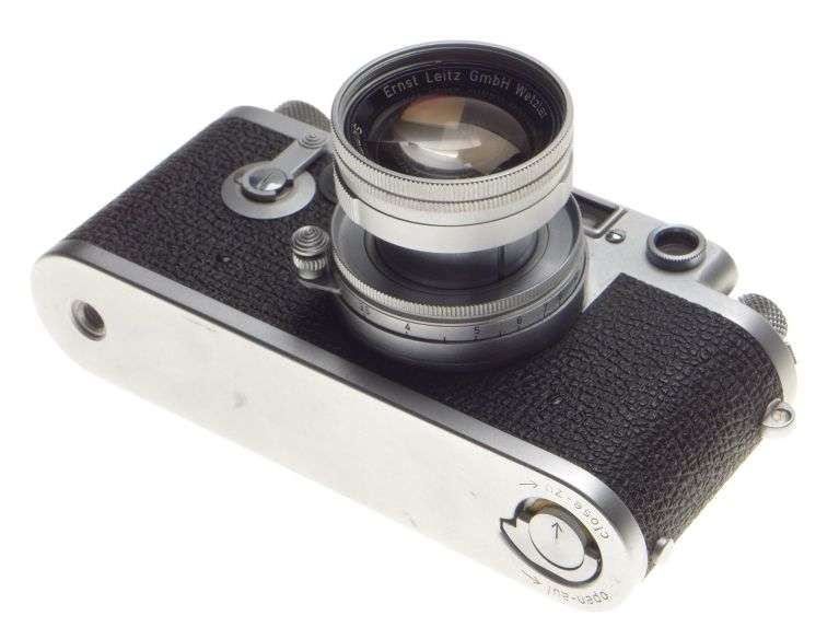 Just Serviced LEICA IIIf Leitz 3f Rangefinder camera Summicron f=5cm 1:2 CLA'd