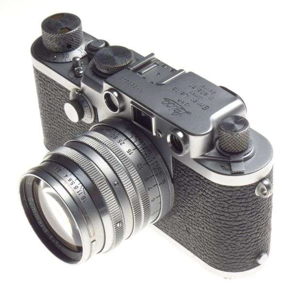 Just Serviced LEICA IIIf 3F Rangefinder camera Summarit f=5cm 1:1.5 fast 1.5/50