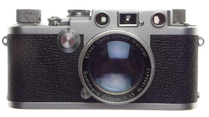 Just Serviced LEICA IIIf 3F Rangefinder camera Summarit f=5cm 1:1.5 fast 1.5/50