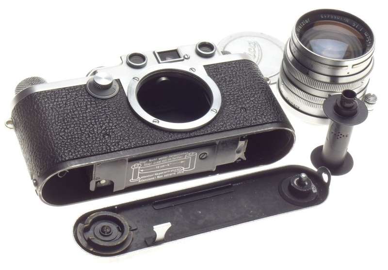 Just Serviced LEICA IIIf 3F Rangefinder camera Summarit f=5cm 1:1.5 fast 1.5/50