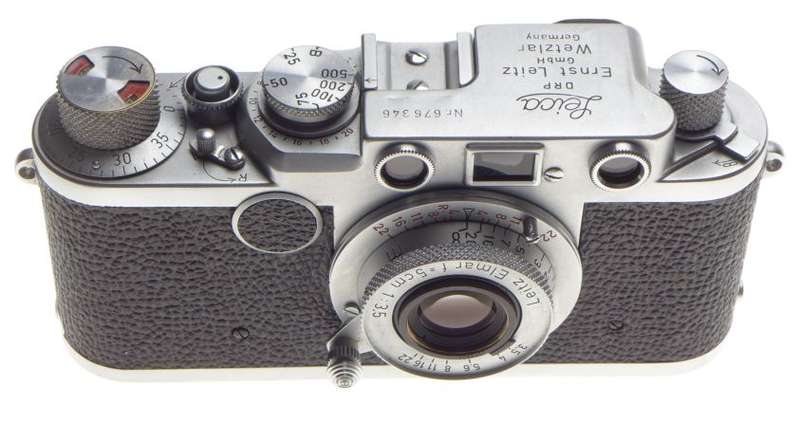 Just Serviced 3F IIIf LEICA M39 Rangefinder camera Leitz 3.5/50mm Elmar 5cm f3.5