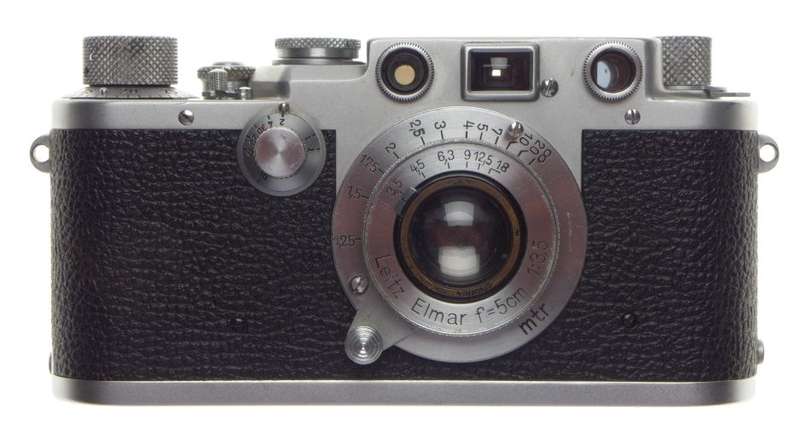 Just Serviced LEICA IIIf 35mm classic film camera prime Leitz Elmar 3.5 f=5cm