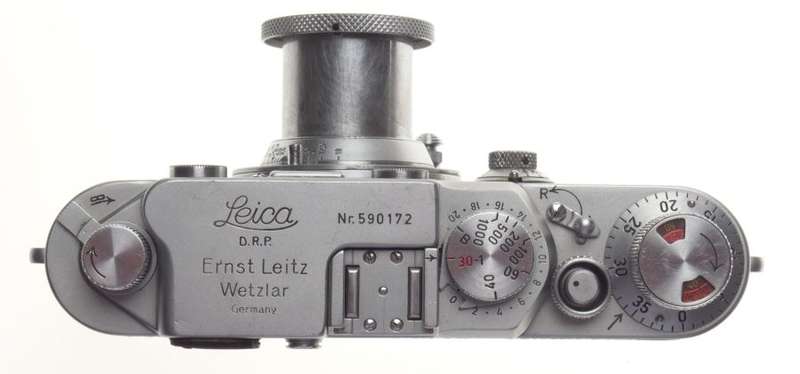 Just Serviced LEICA IIIf 35mm classic film camera prime Leitz Elmar 3.5 f=5cm