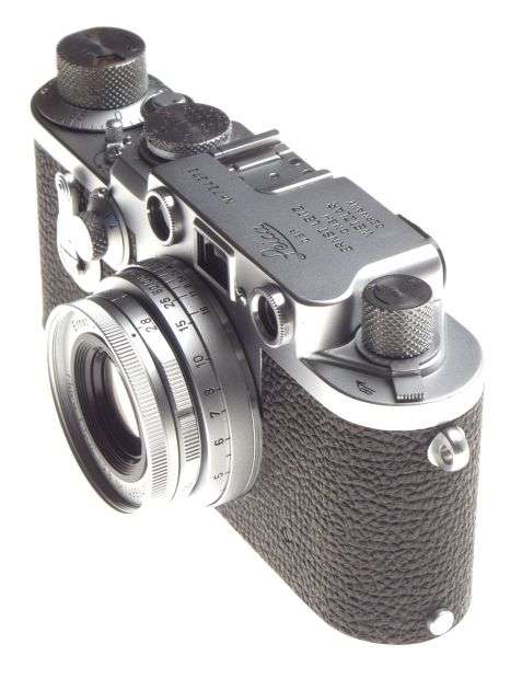 Just Serviced Leica IIIf self timer 35mm film camera f=50 prime Elmar 1:3.5/50mm