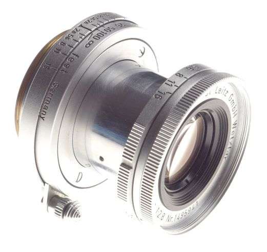 Just Serviced Leica IIIf self timer 35mm film camera f=50 prime Elmar 1:3.5/50mm
