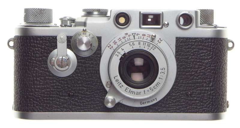 Prime Elmar 1:3.5/50mm Just Serviced Leica IIIf self timer 35mm film camera NICE