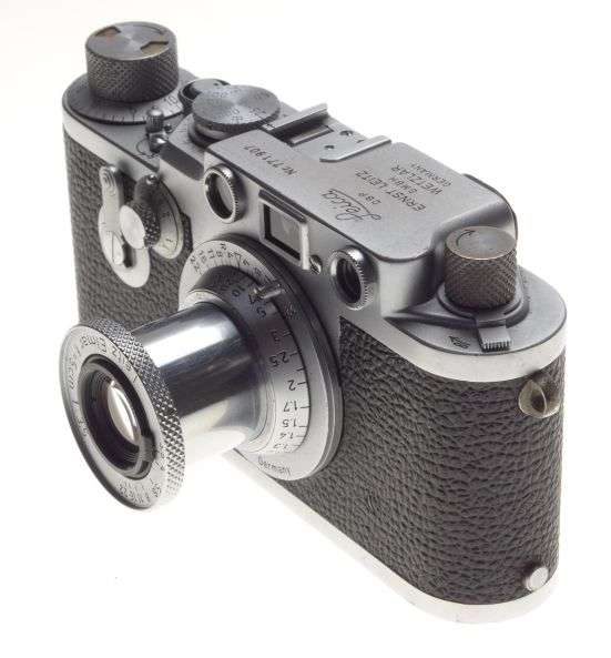 Prime Elmar 1:3.5/50mm Just Serviced Leica IIIf self timer 35mm film camera NICE