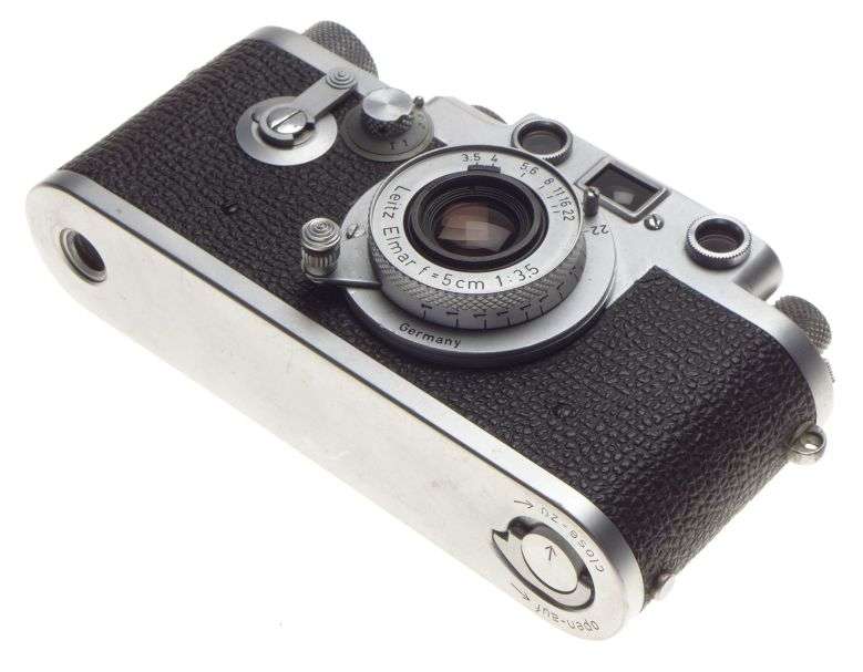Prime Elmar 1:3.5/50mm Just Serviced Leica IIIf self timer 35mm film camera NICE