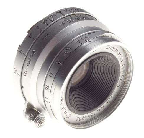 IIIG Leica Chrome 3g Camera with SUMMARON 3.5/3.5cm Compact lens f=35mm