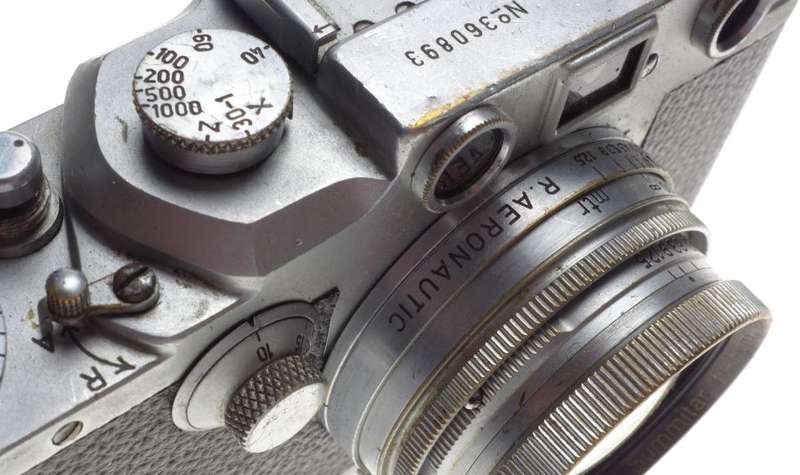 Italian Airforce R.Aeronautic Just Serviced Leica IIIc Summitar f=5cm 1:2 RARE