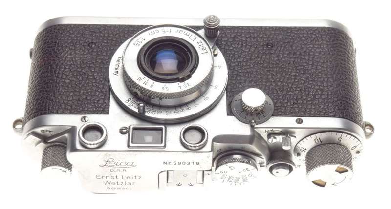 Leica III f Classic film camera 35mm Leitz 3.5 Elmar f=5cm 3.5/50mm 3F excellent