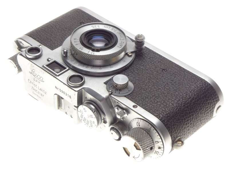 Leica III f Classic film camera 35mm Leitz 3.5 Elmar f=5cm 3.5/50mm 3F excellent