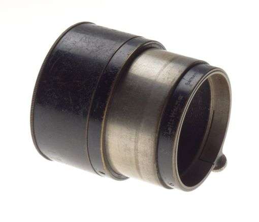 LEICA nickel retractable lens hood shade plack paint snap on Elmar hektor rare