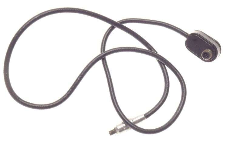 Black Original Leitz Flash sync cable plug-in typ LEICA sychronization adapter