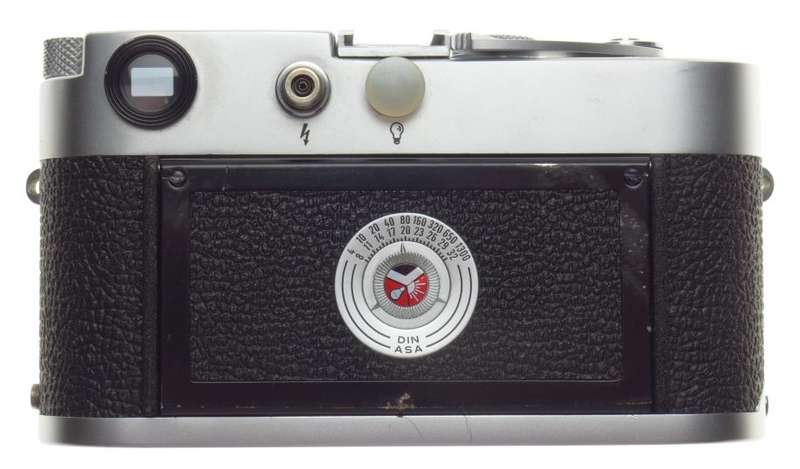 Body M1 chrome Leica M rangefinder camera 35mm film body lightly used rare Leitz