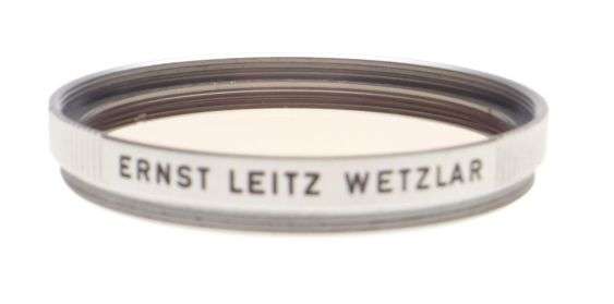 LEICA rangefinder camera lens filter CR 1.5 M39 Leitz light Yellow color 39mm